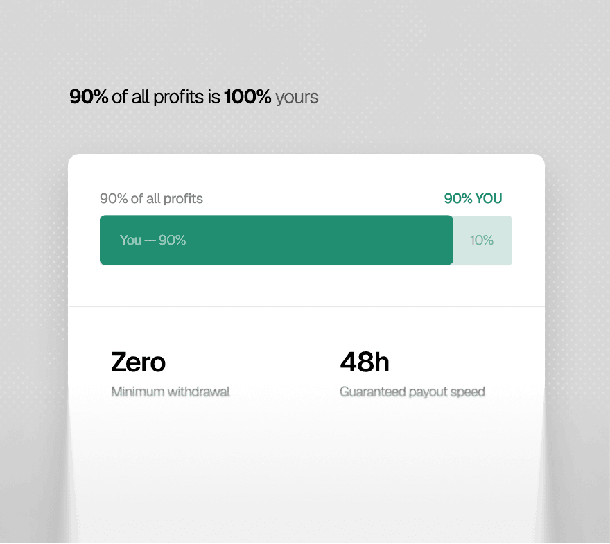 Earn and Withdraw