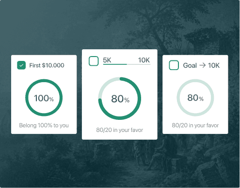 A Flat 90/10 Split — In Your Favor
