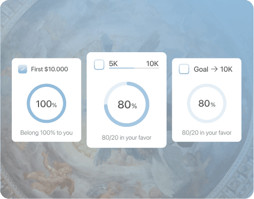 Profit-Share, der mit dir wächst